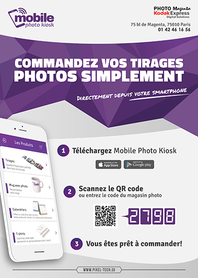 Tirage photo numerique